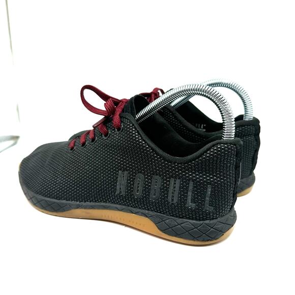 NOBULL Black Training Crossfit Lifting Sneaker Womens Size 6.5 Athletic Workout - Picture 7 of 16